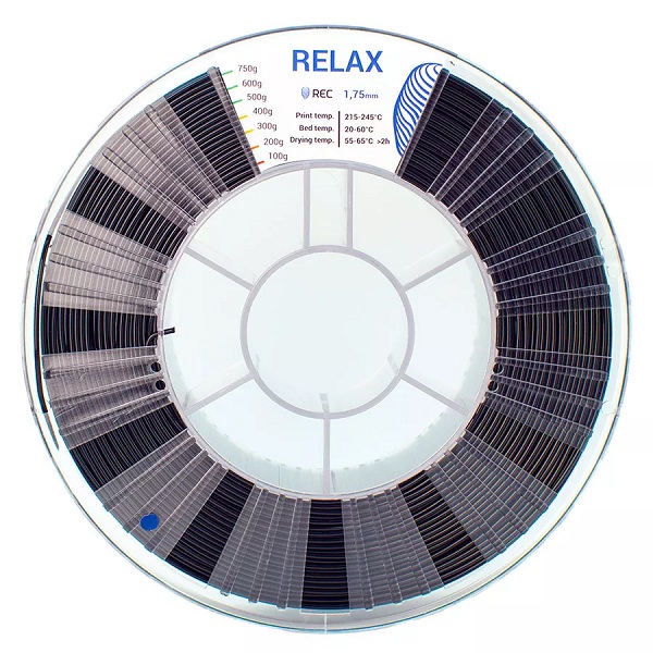 relax plastik rec 1 75 mm 750 gr chernyj